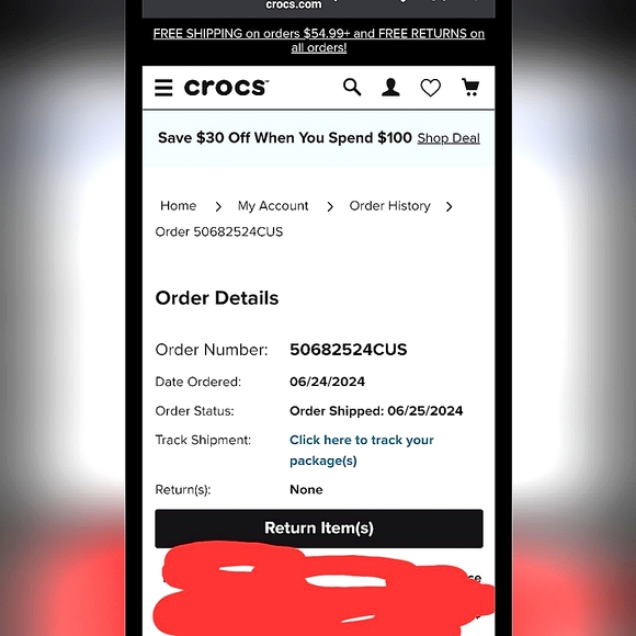 CROCS Women's Vibrant Pink Sandals - Picture 10 of 10